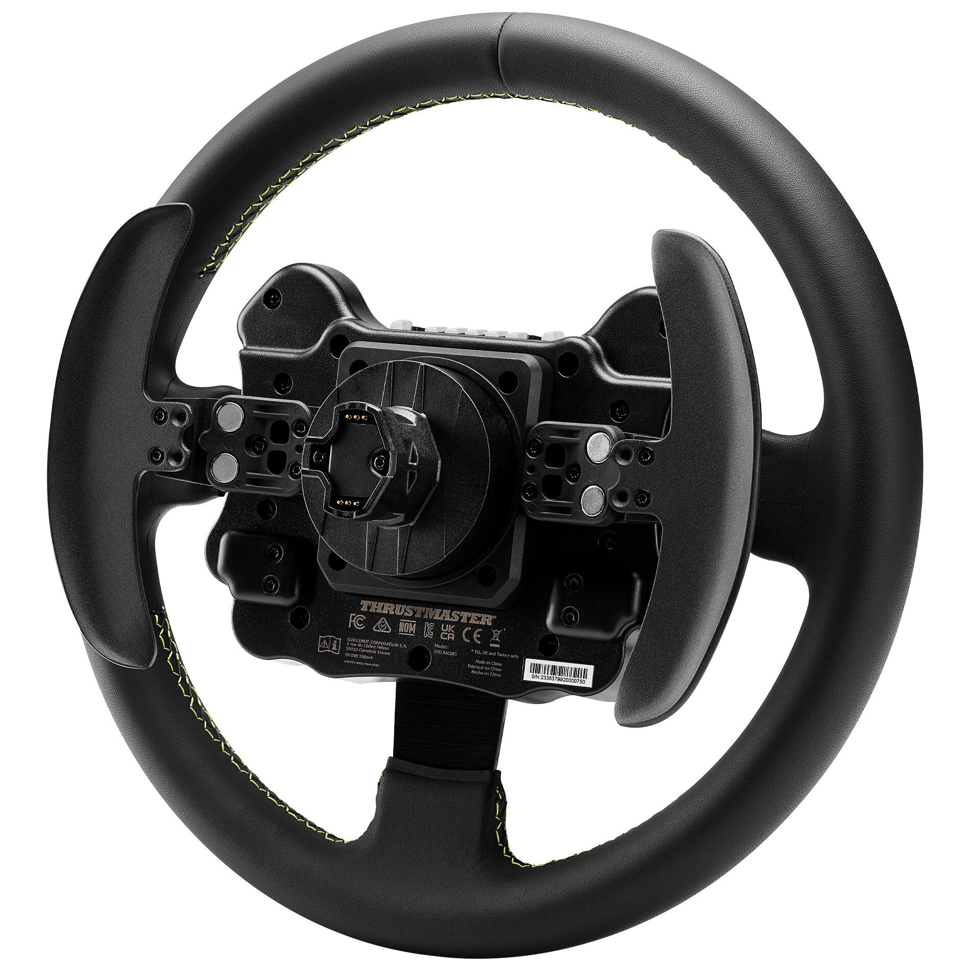 Thrustmaster EVO Racing 32R Leather Steering Wheel â€“ Black : image 3