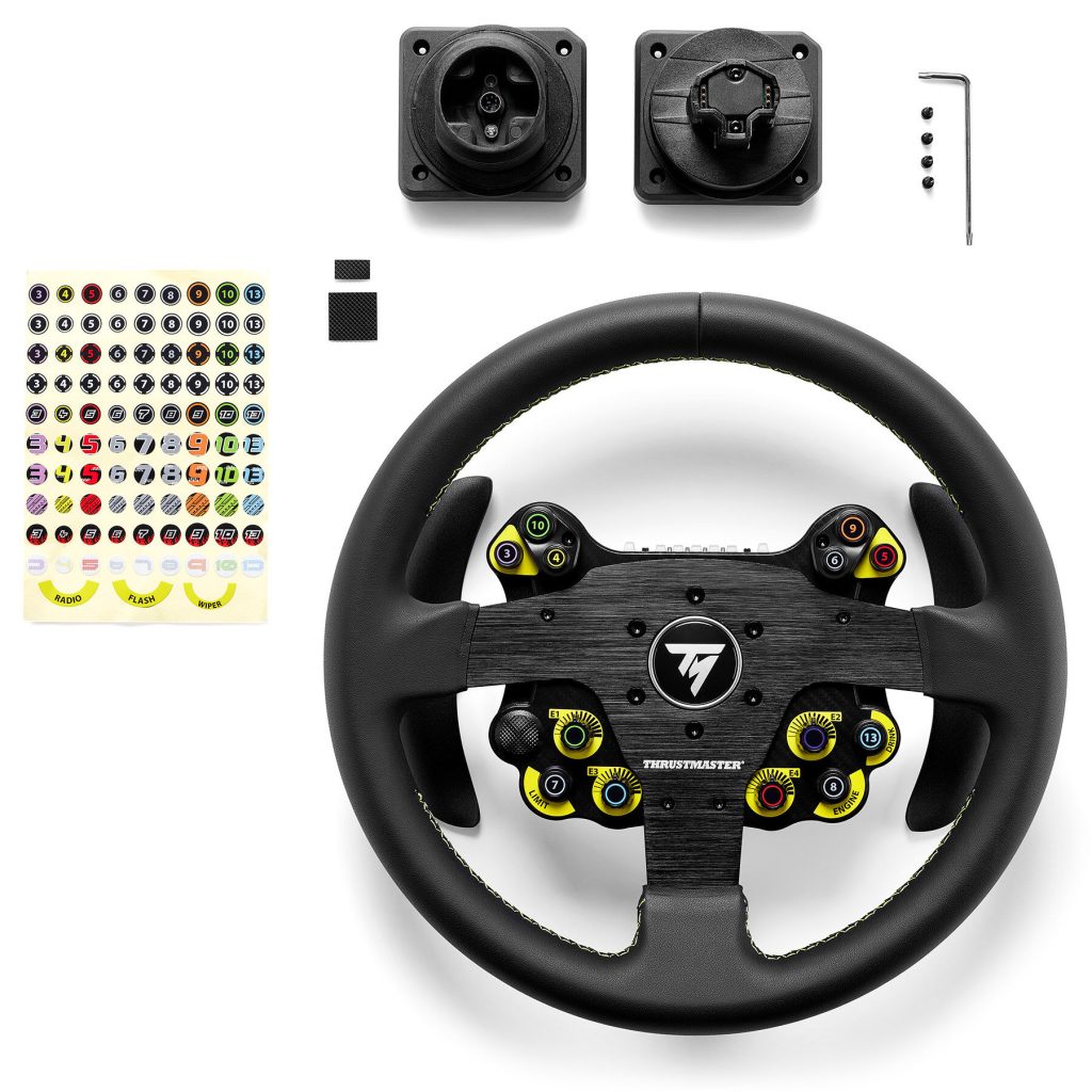 Thrustmaster EVO Racing 32R Leather Steering Wheel â€“ Black : image 5