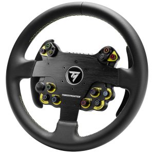 Thrustmaster EVO Racing 32R Leather Steering Wheel â€“ Black : image 1