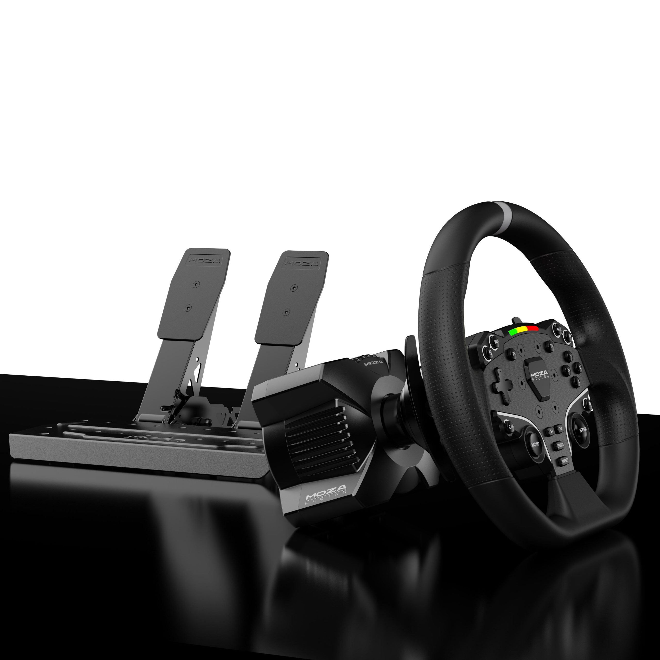 MOZA R3 Racing Wheel and Pedals for PC