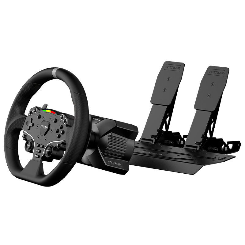 MOZA R3 Racing Wheel and Pedals for PC