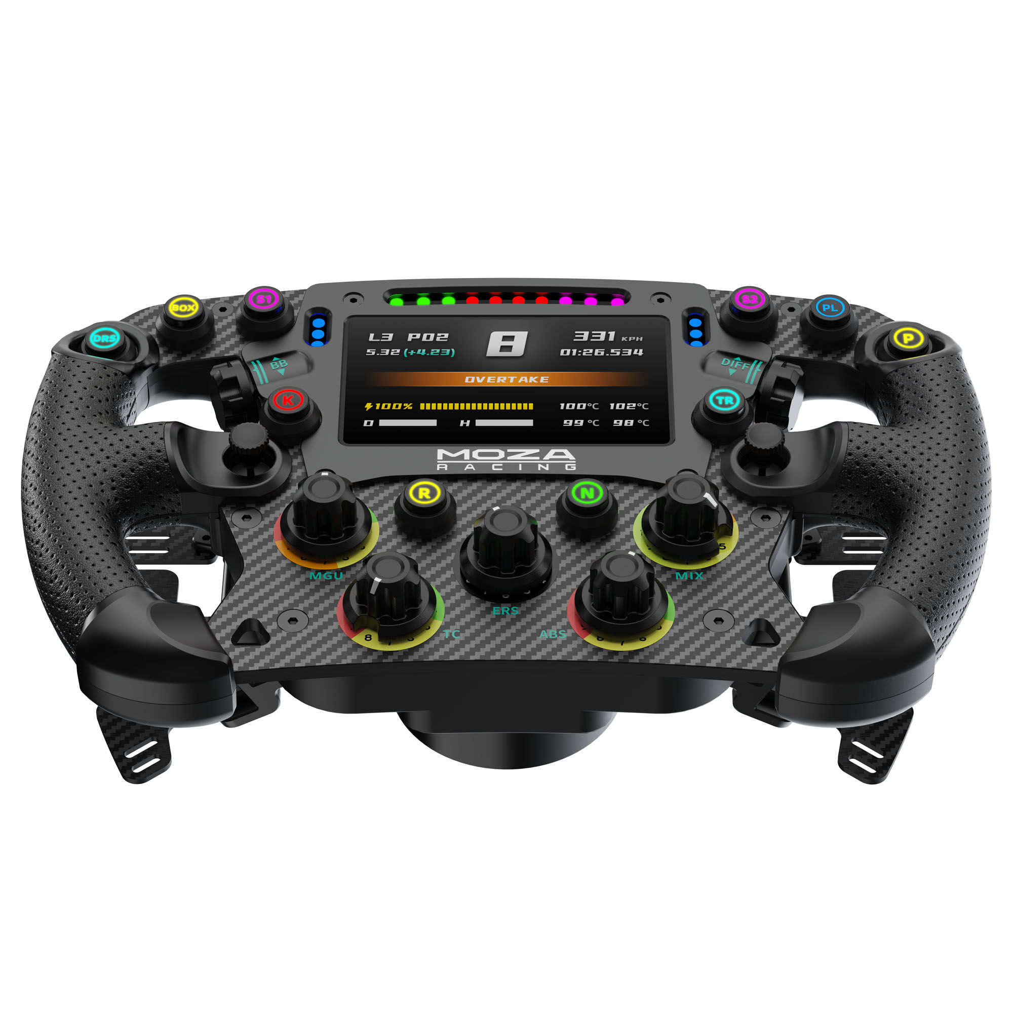 MOZA FSR2 High-end Formula Steering Wheel (28 cm)