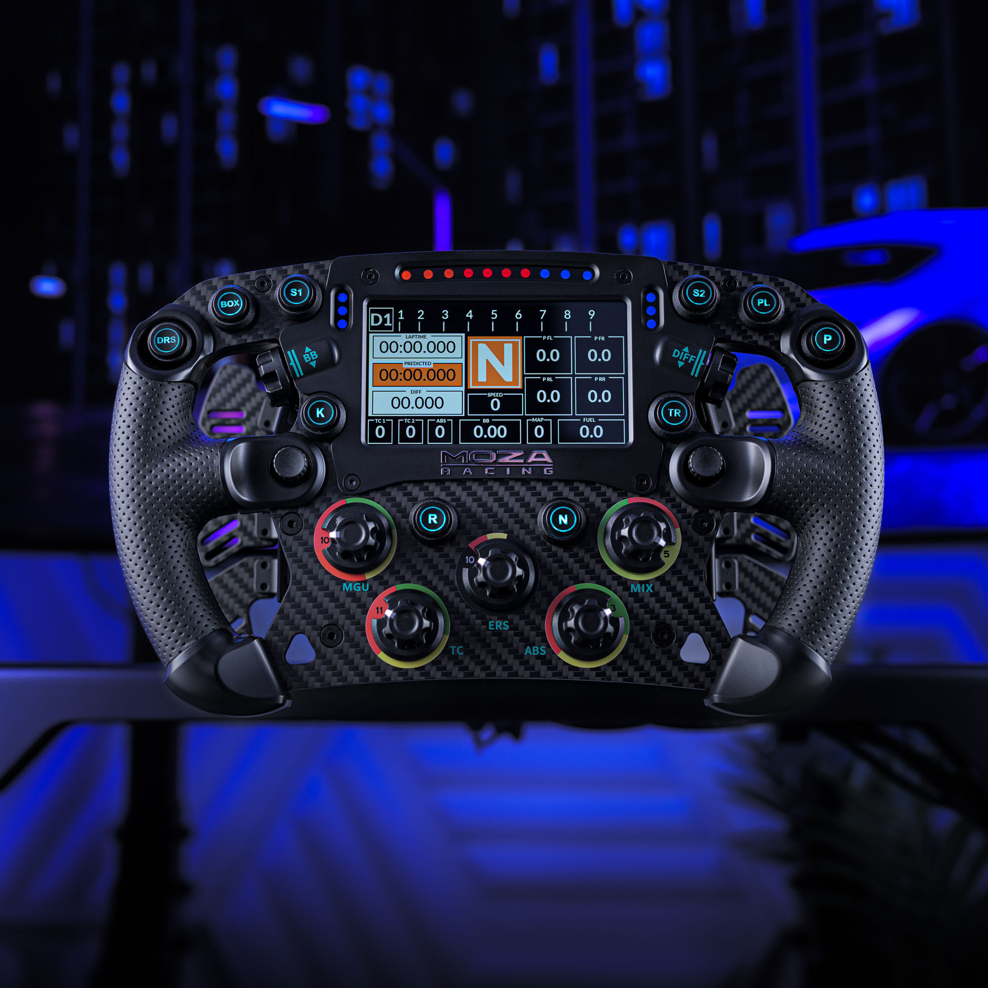 MOZA FSR2 High-end Formula Steering Wheel (28 cm)