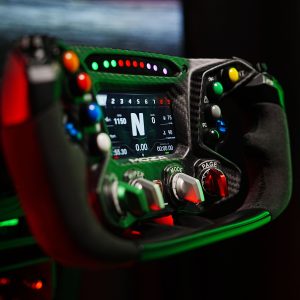 MOZA x Automobili Lamborghini ESSENZA SCV12 steering wheel