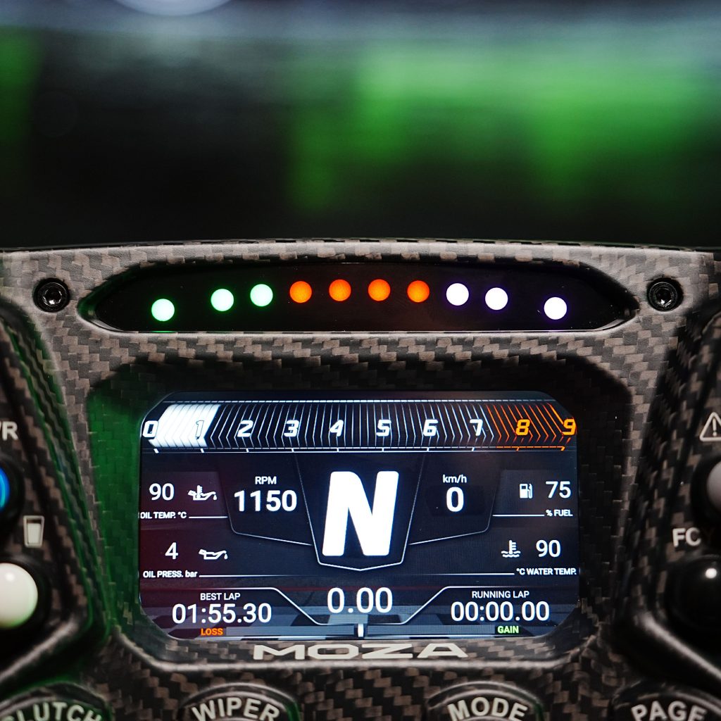 MOZA x Automobili Lamborghini ESSENZA SCV12 steering wheel