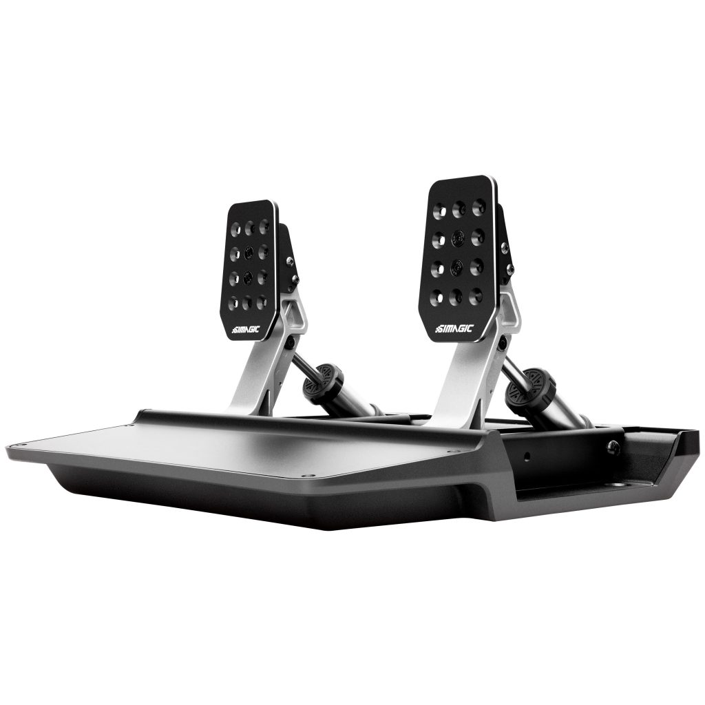 Simagic P500 pedal set, 2 pedals, load cell / hall angle sensor - black : image 1