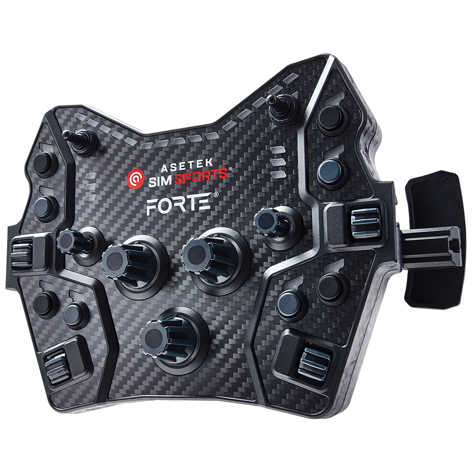 Asetek SimSports Forte GT Button Box - Black Edition : image 1