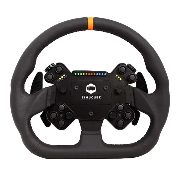 Simucube Valo GT-23 Wireless Wheel (32 cm) – Leather, black