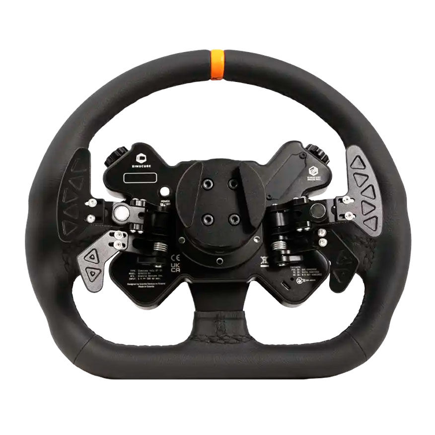 Simucube Valo GT-23 Wireless Wheel (32 cm) - Leather, black : image 2
