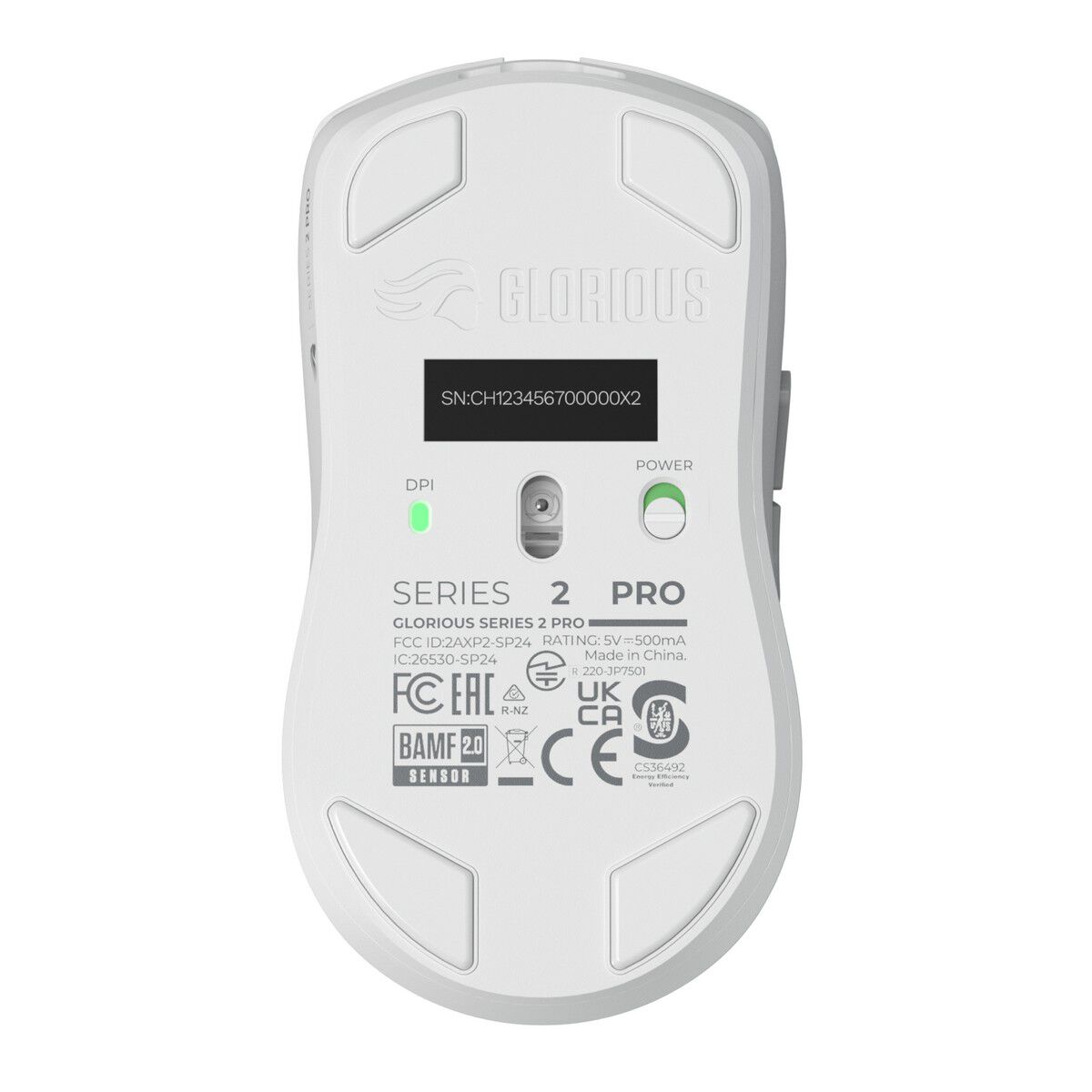 Glorious Series 2 PRO Wireless Gaming Mouse - white