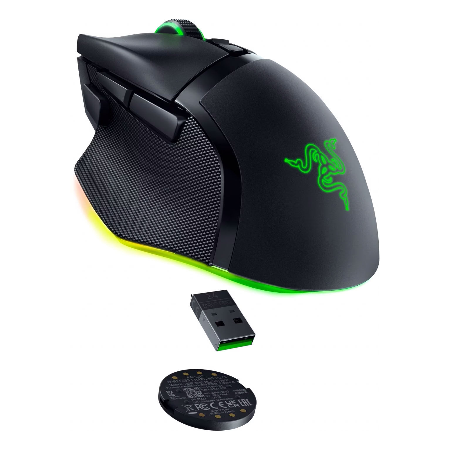 Razer Basilisk V3 Pro 35K Gaming Mouse, wireless, RGB - black