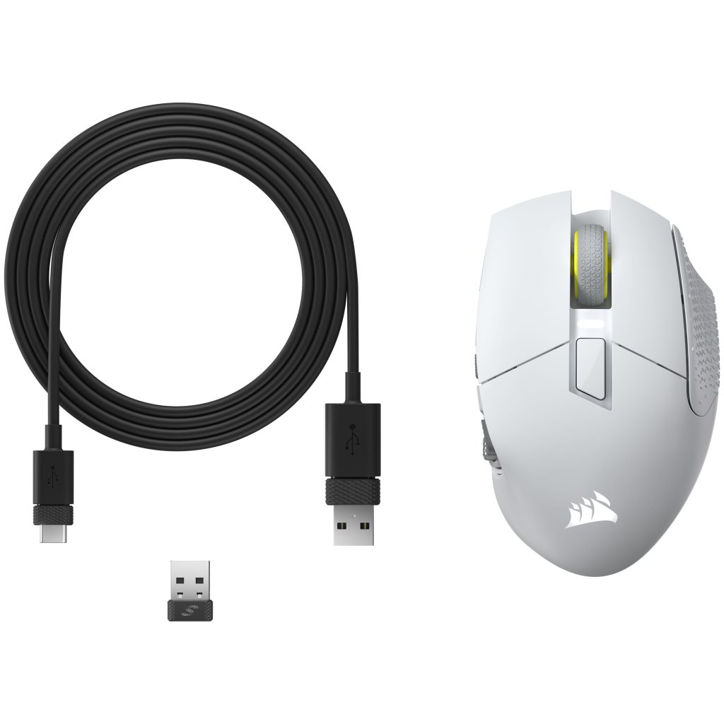 Corsair Scimitar Elite Wireless SE Gaming Mouse - White