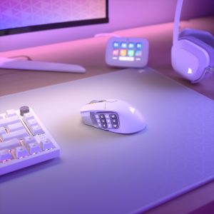 Corsair Scimitar Elite Wireless SE Gaming Mouse - White