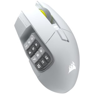 Corsair Scimitar Elite Wireless SE Gaming Mouse - White
