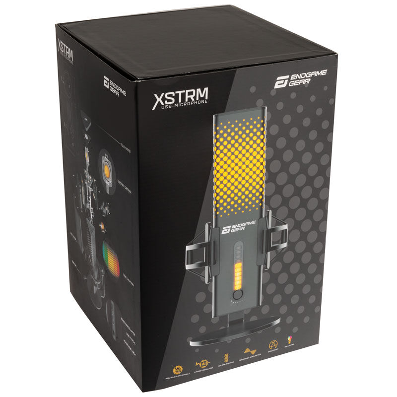 Endgame Gear XSTRM USB microphone - black