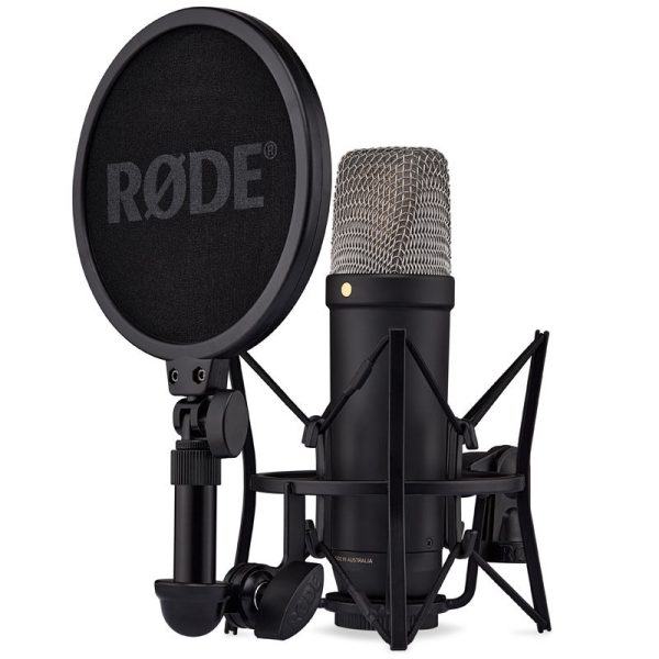 Rode NT1 5th Generation Large Diaphragm Condenser Microphone – Black