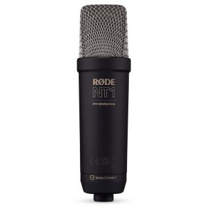 Rode NT1 5th Generation Large Diaphragm Condenser Microphone - Black