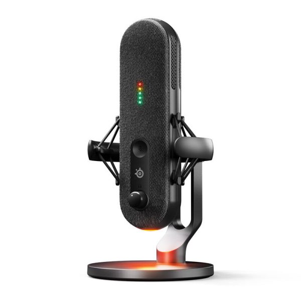 SteelSeries Alias Streaming Microphone, USB, RGB – Black