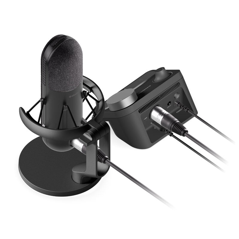 SteelSeries Alias Pro Streaming Microphone + Stream Mixer