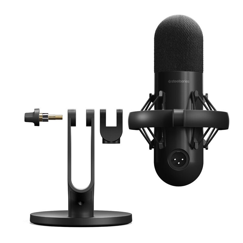 SteelSeries Alias Pro Streaming Microphone + Stream Mixer