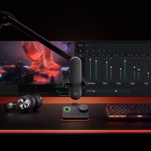 SteelSeries Alias Pro Streaming Microphone + Stream Mixer