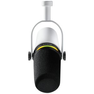 Shure MV7+-K Podcast Microphone XLR/USB - white