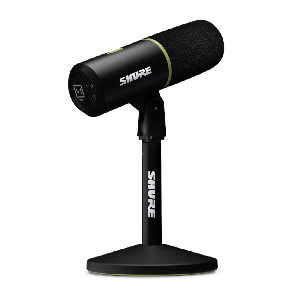 Shure MV6 USB Gaming Microphone, USB-C - black