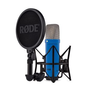 Rode NT1 Signature Cobalt, large diaphragm condenser microphone - cobalt blue