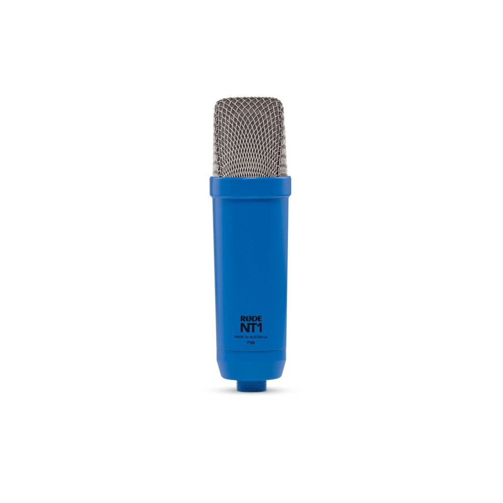 Rode NT1 Signature Cobalt, large diaphragm condenser microphone - cobalt blue