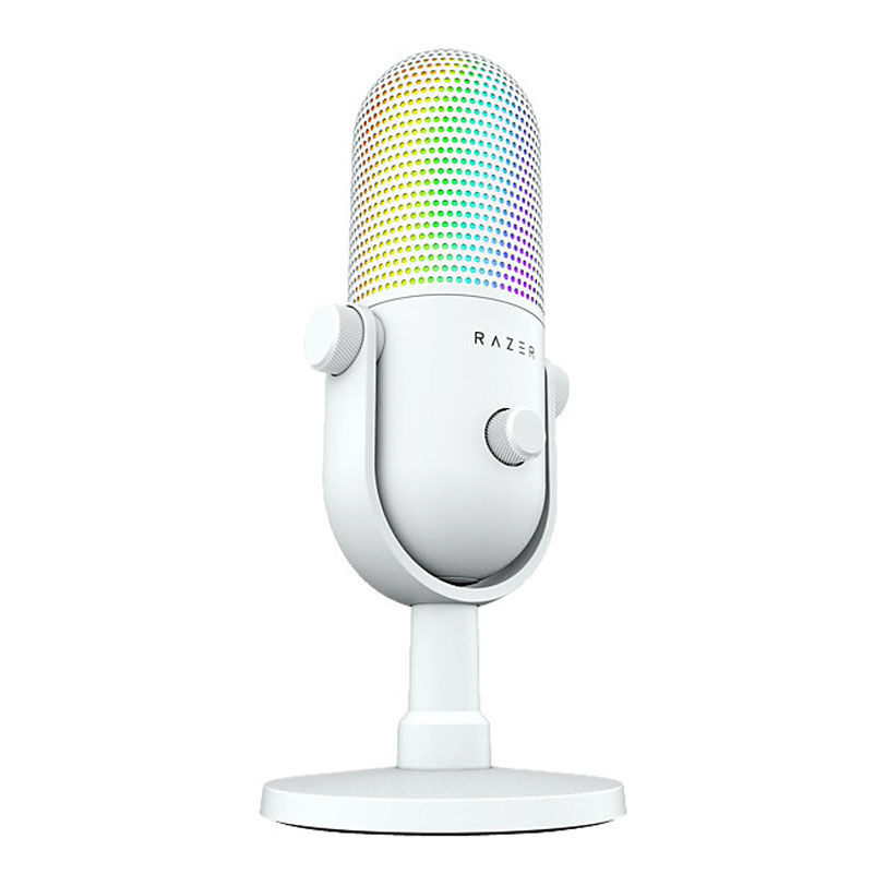 Razer Seiren V3 Chroma RGB Microphone - white