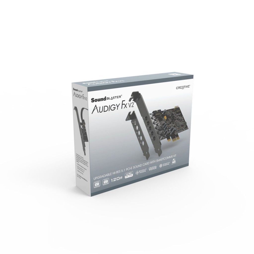 Creative Soundblaster Audigy FX V2 DB Pro PCIe sound card