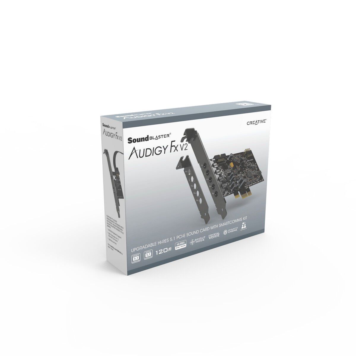 Creative Soundblaster Audigy FX V2 DB Pro PCIe sound card