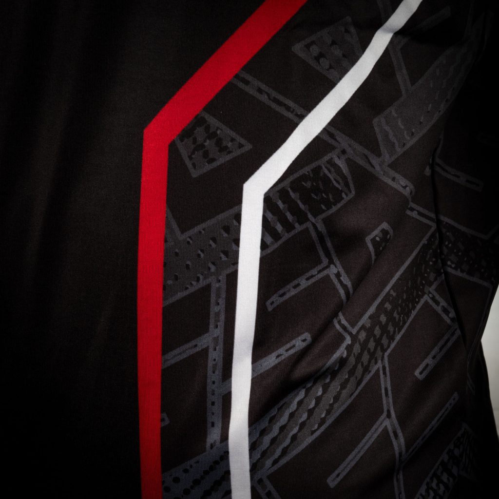 Polesetter ONE Simracing Shirt - Size XL, red : image 3