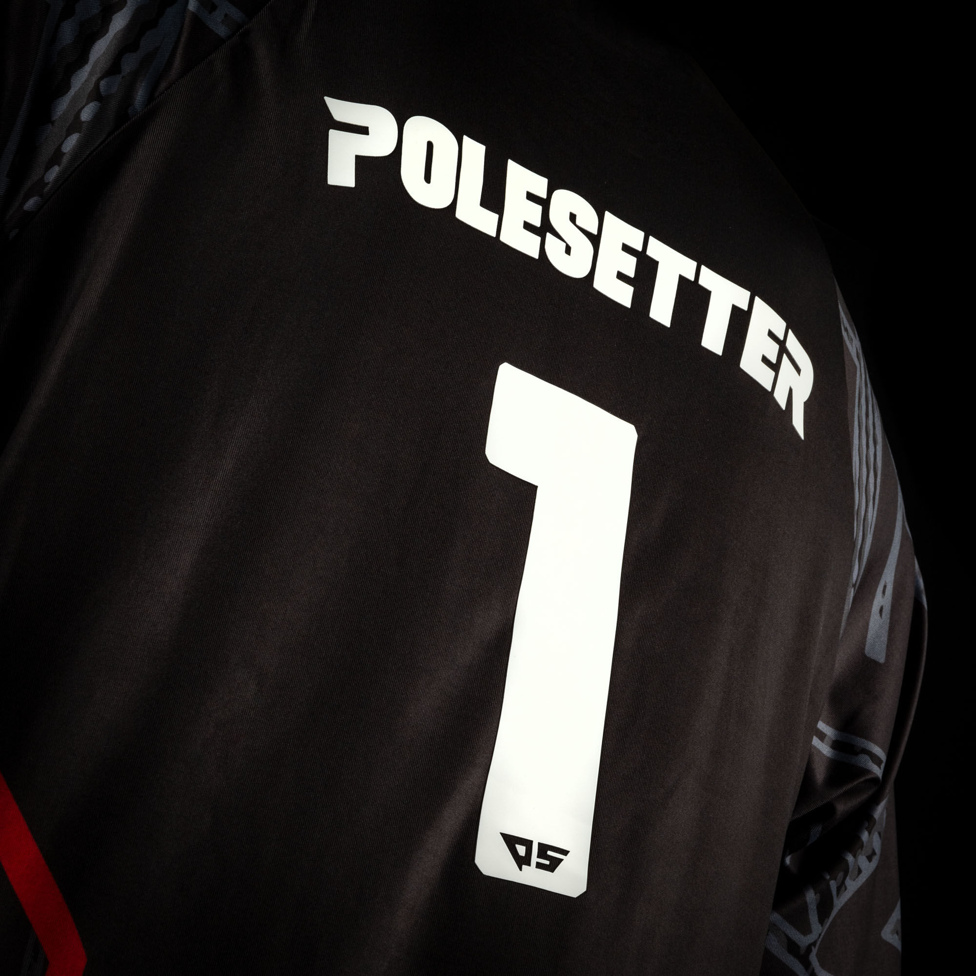Polesetter ONE Simracing Shirt - Size XL, red : image 5