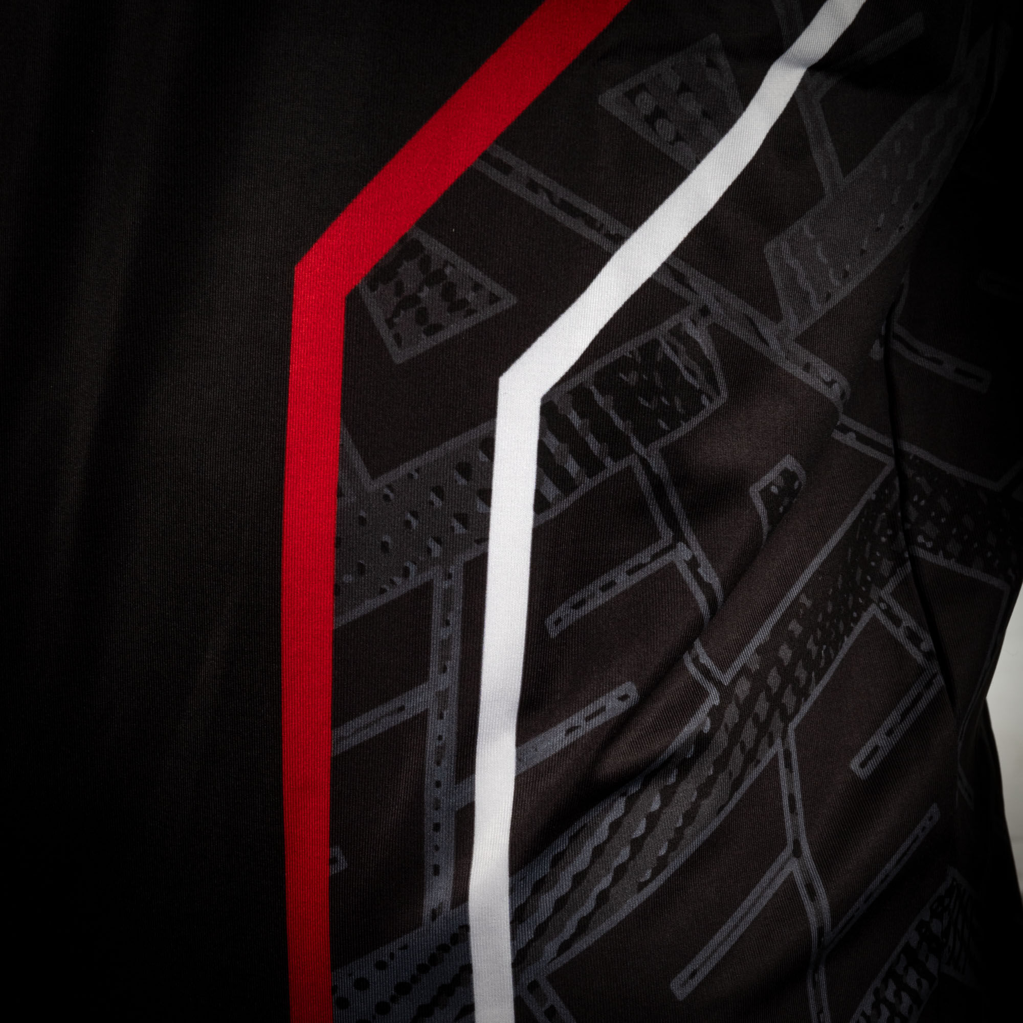 Polesetter ONE Simracing Shirt - Size XXL, red : image 3