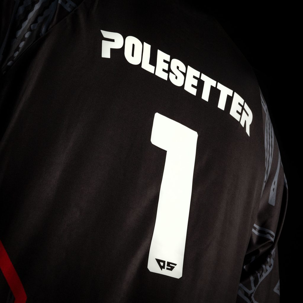 Polesetter ONE Simracing Shirt - Size XXL, red : image 5