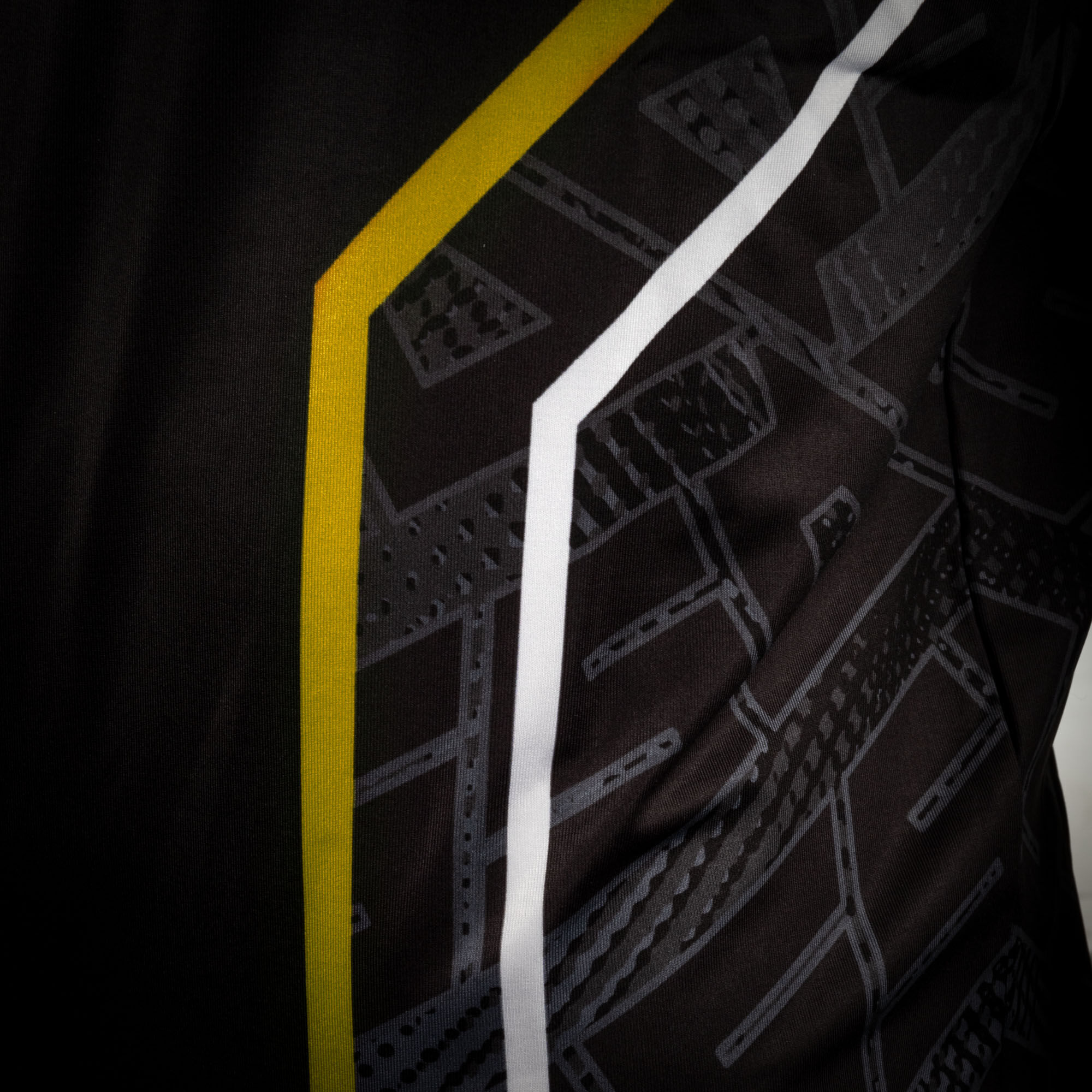 Polesetter ONE Simracing Shirt - Size XXL, yellow : image 3