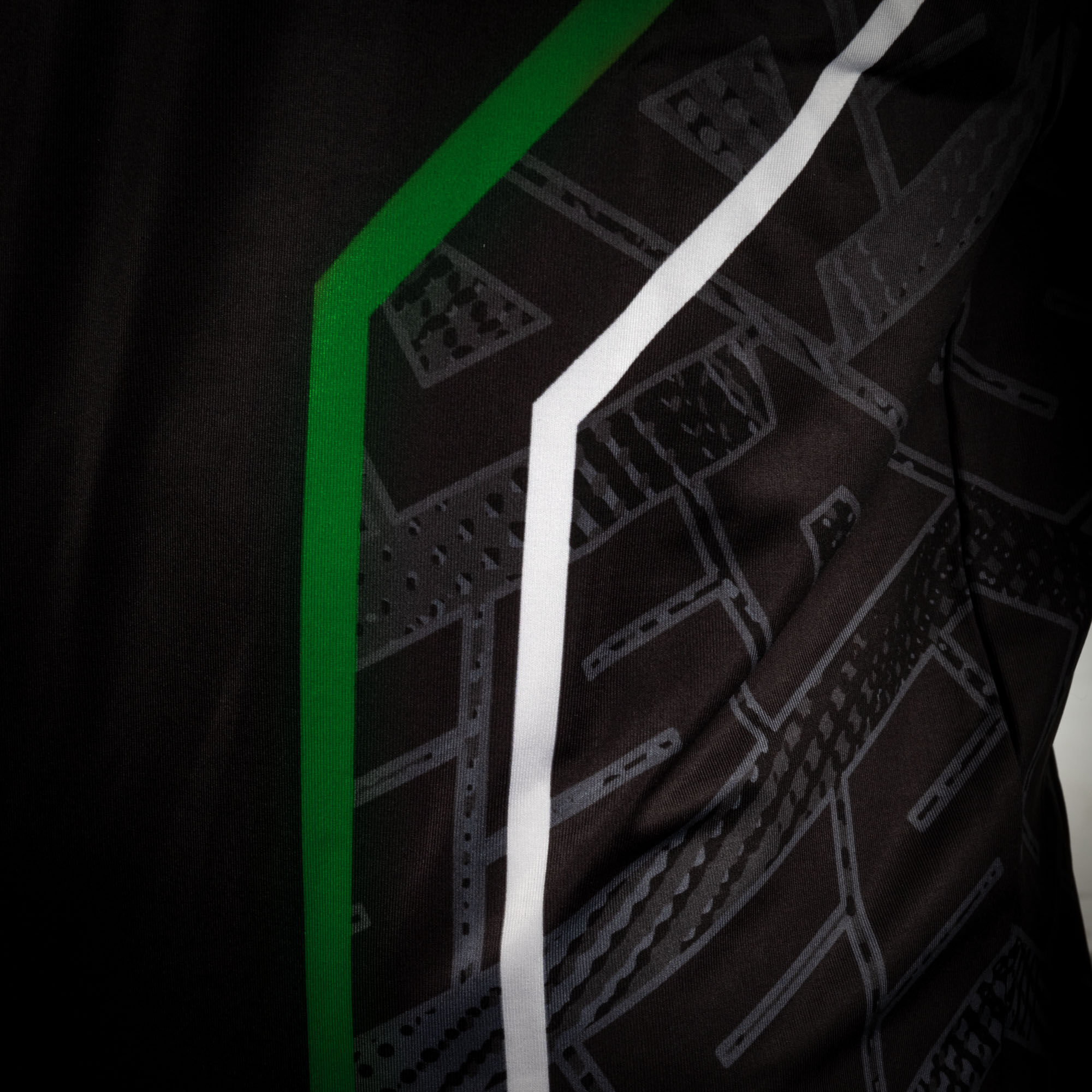 Polesetter ONE Simracing Jersey Green - Size M, green : image 3
