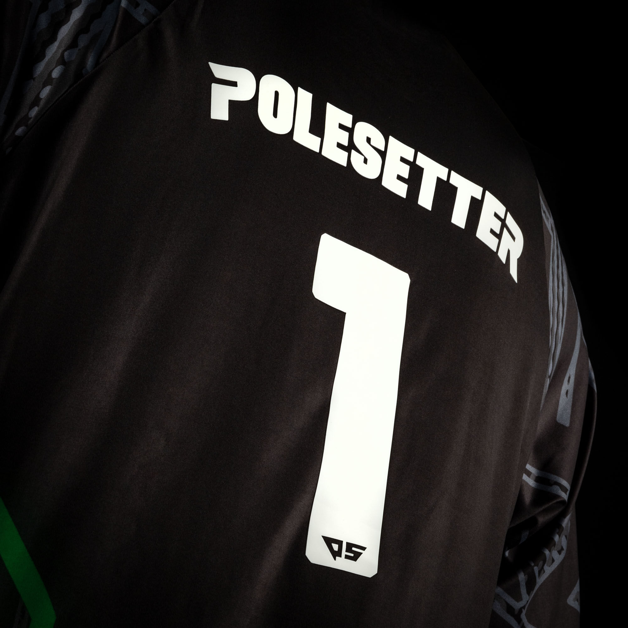 Polesetter ONE Simracing Jersey Green - Size M, green : image 5