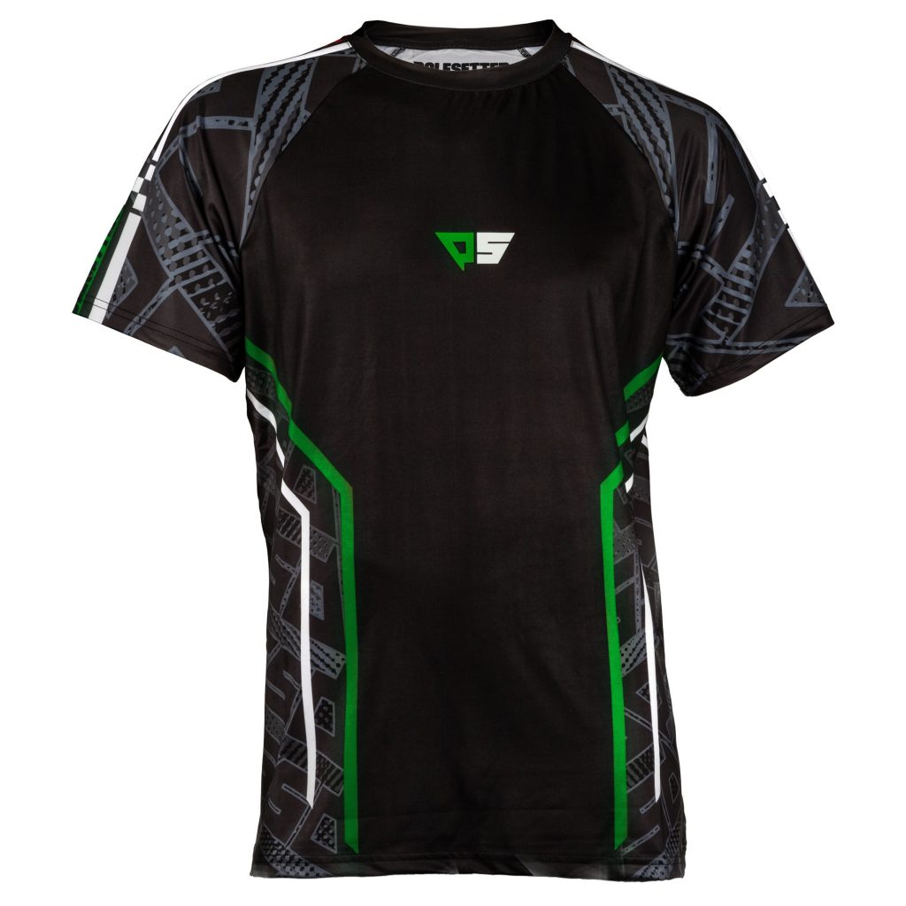 Polesetter ONE Simracing Shirt - Size XL, green : image 1