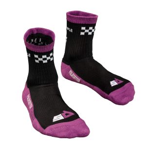 Polesetter Sim Socks Purple Time - with grips, one size : image 3