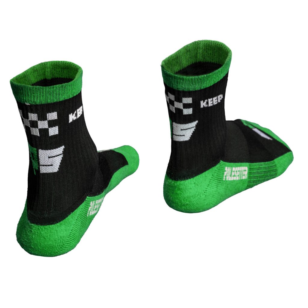 Polesetter Sim Socks Keep Calm - with grips, One size : image 5