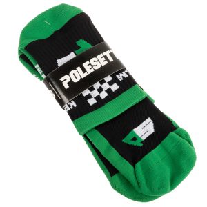 Polesetter Sim Socks Keep Calm - with grips, One size : image 1