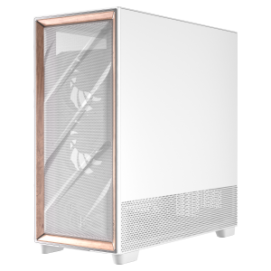 Antec Flux Pro PC Case, Full-Tower, E-ATX, Tempered Glass -White