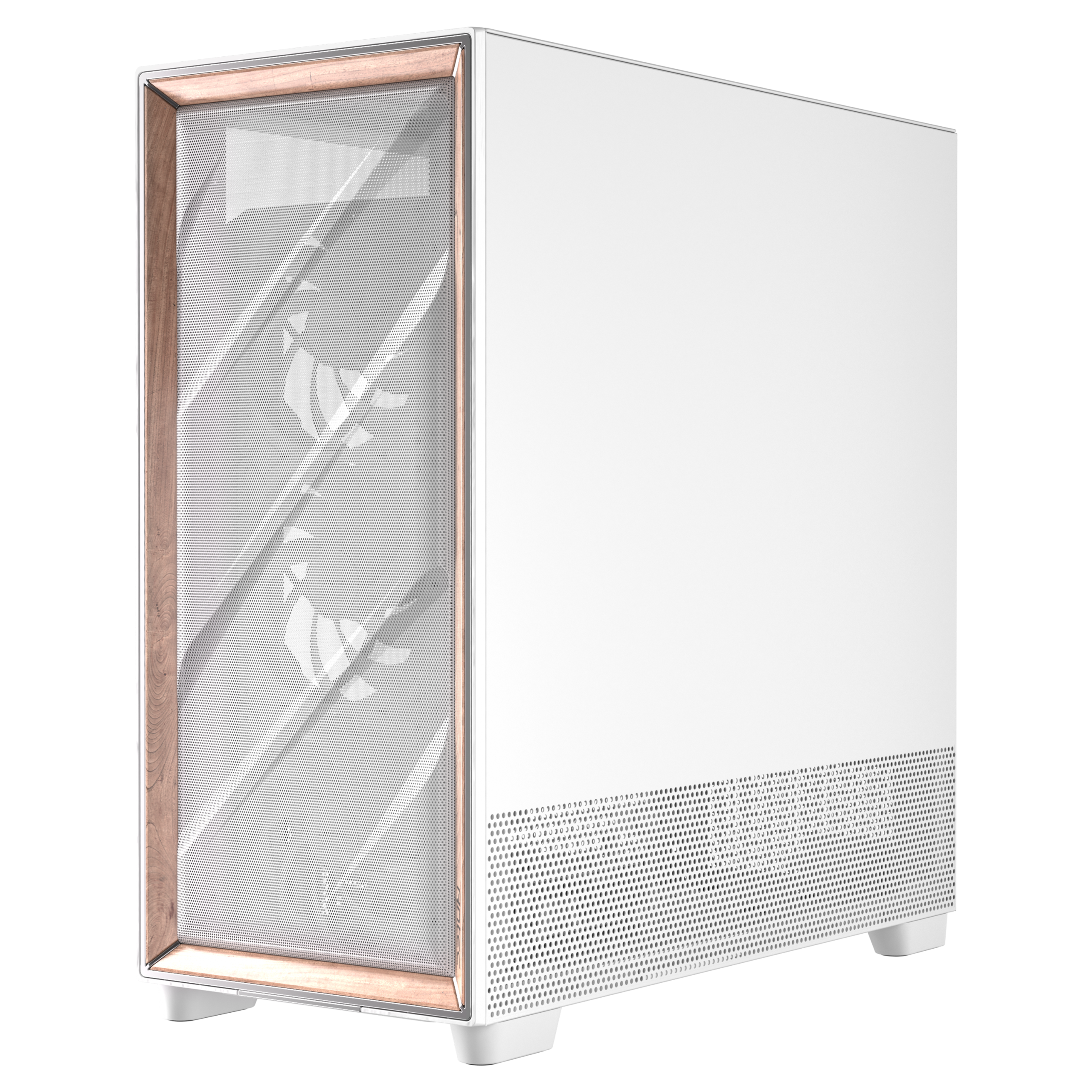 Antec Flux Pro PC Case, Full-Tower, E-ATX, Tempered Glass -White