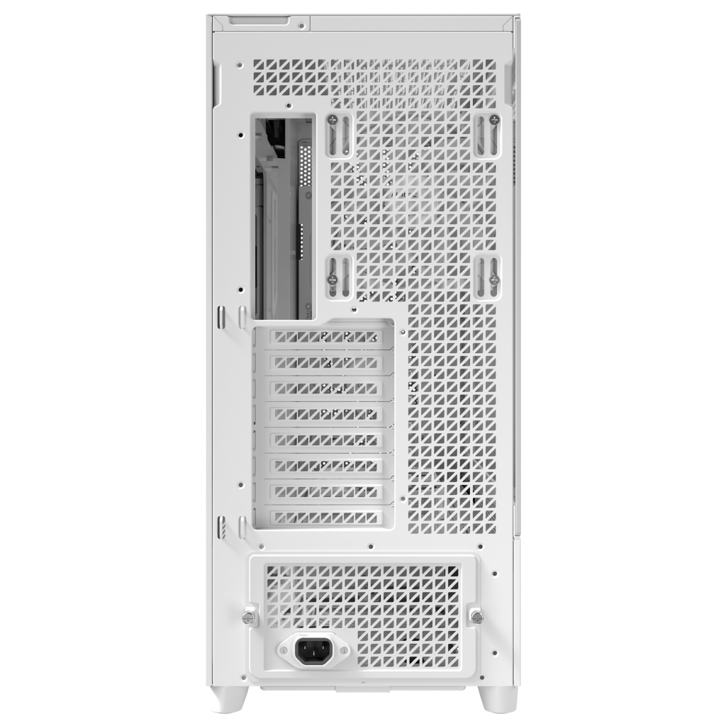 Antec Flux Pro PC Case, Full-Tower, E-ATX, Tempered Glass -White