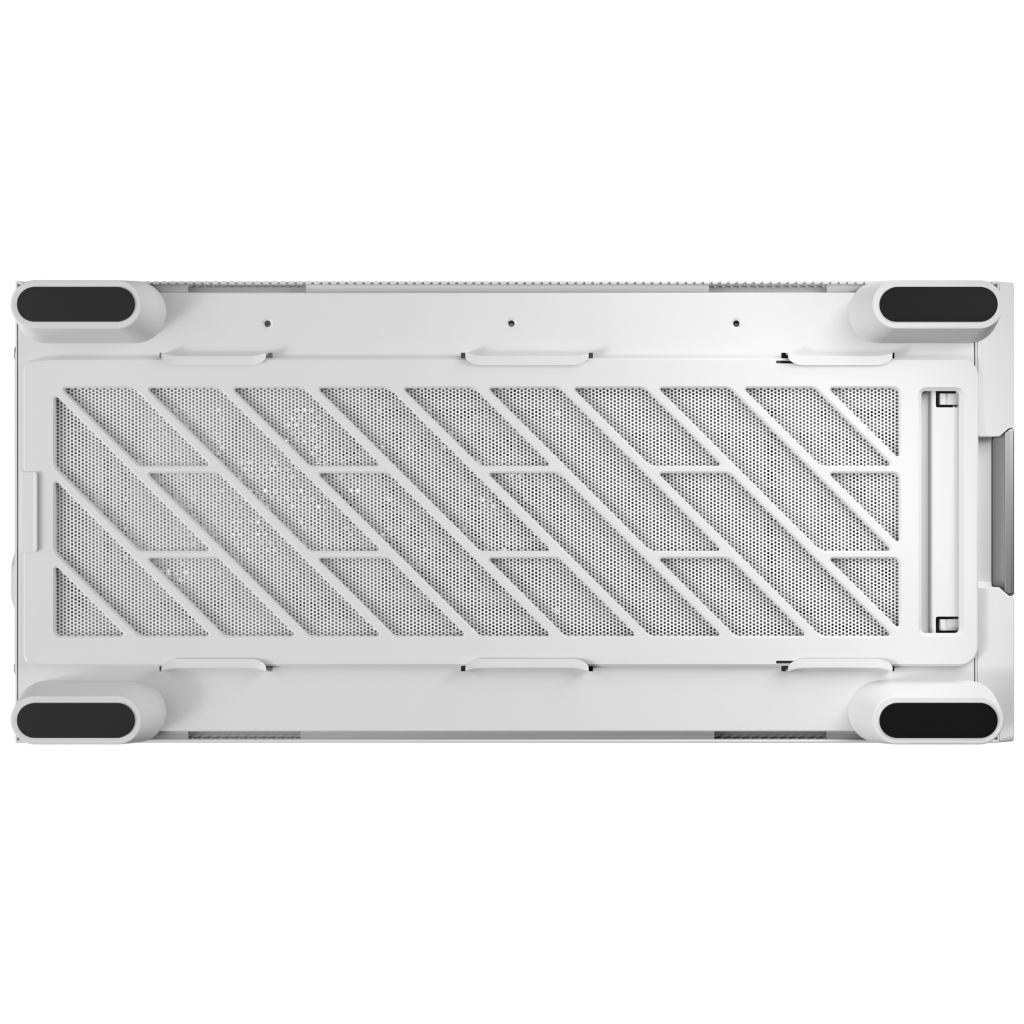 Antec Flux Pro PC Case, Full-Tower, E-ATX, Tempered Glass -White
