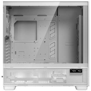 Antec Flux Pro PC Case, Full-Tower, E-ATX, Tempered Glass -White