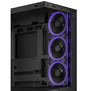 ASUS A31 Plus TG ARGB PC Case, Midi-Tower, ATX, Tempered Glass - Black