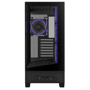 ASUS A31 Plus TG ARGB PC Case, Midi-Tower, ATX, Tempered Glass - Black
